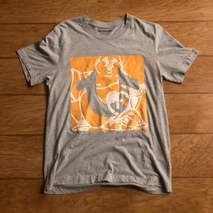 Grey true religion shirt Woman’s Small